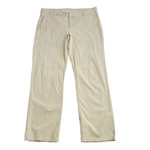 Mudd Vintage Corduroy Pants Tan Khaki Wide Leg Low Rise Y2K Trousers Womens B611